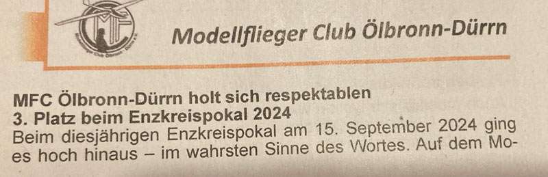 Enzkreispokal 2024 Gemeindeblatt